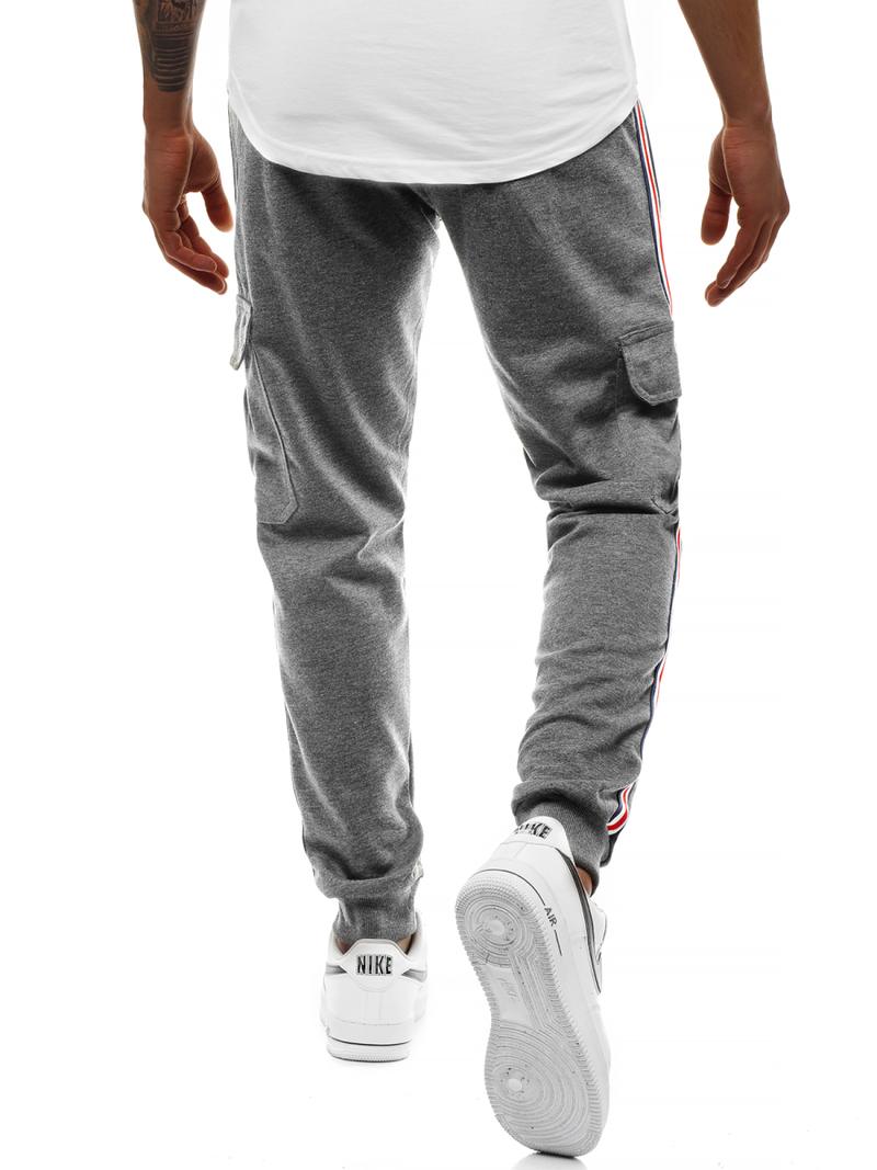 Vīriešu sporta bikses grafīta OZONEE JS/JZ11009Z