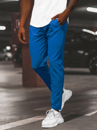 Vīriešu sporta bikses debesu zili B/18203022Z