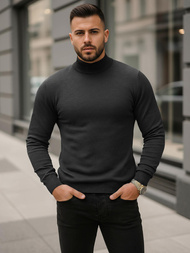 Vīriešu svīteris grafīta OZONEE V/V24503