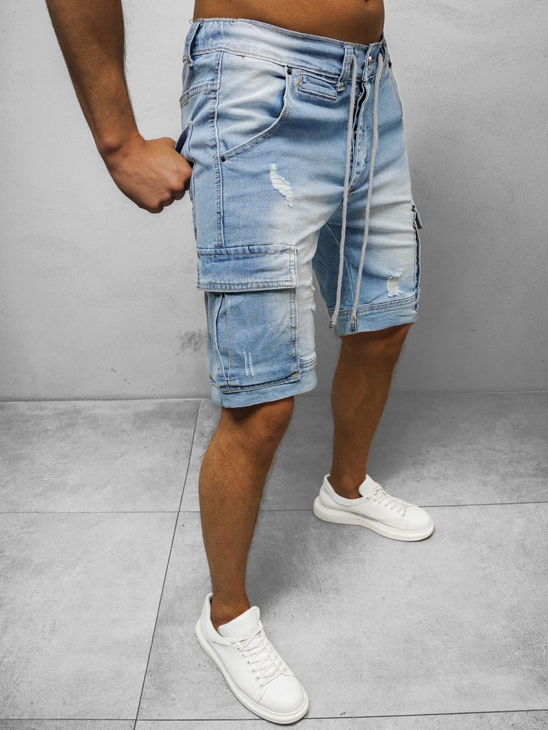 Vīriešu šorti debesu zili OZONEE NB/MP0039/1BC