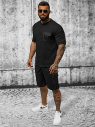 Vīriešu Treniņtērps Melns OZONEE JS/8C1132/3