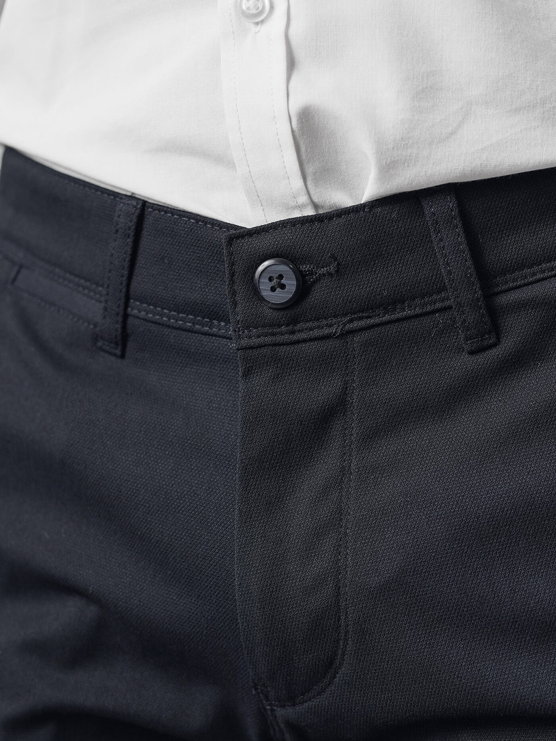 Vīriešu chino bikses tumši zilas OZONEE V/5100