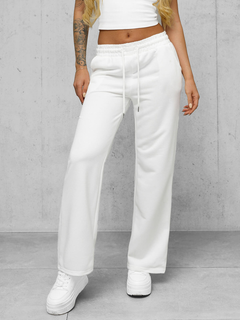 Sieviešu sporta bikses baltas OZONEE JS/92K507/1