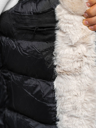 Vīriešu parka melna OZONEE JS/22M319/392