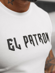 Vīriešu t-krekls balts OZONEE O/T7283