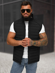 Vīriešu veste melna OZONEE JS/31M5063/392