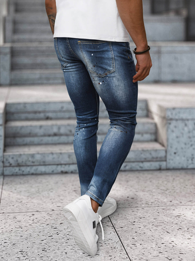 Vīriešu džinsi zili OZONEE NB/MP0170BS