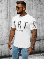 Vīriešu T-krekls Balts OZONEE O/1180Z