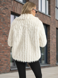 Sieviešu jaka balta OZONEE JS/11Z8261