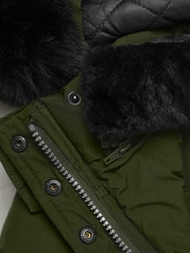 Sieviešu jaka haki OZONEE O/W377Z