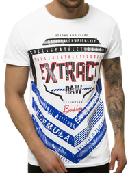 Vīriešu T-krekls balts OZONEE JS/SS10963