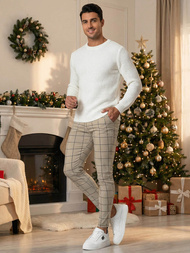 Vīriešu Chino Bikses Smilšu OZONEE O/P4009Z