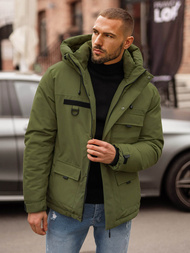 Vīriešu parka haki OZONEE JS/31M5018Z