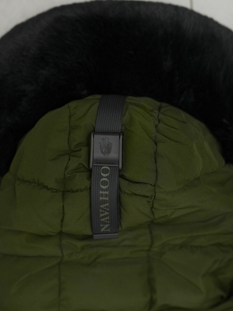 Sieviešu jaka haki OZONEE O/W377