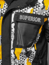 Vīriešu virsjaka kamuflāža-dzeltena OZONEE JS/M36/254