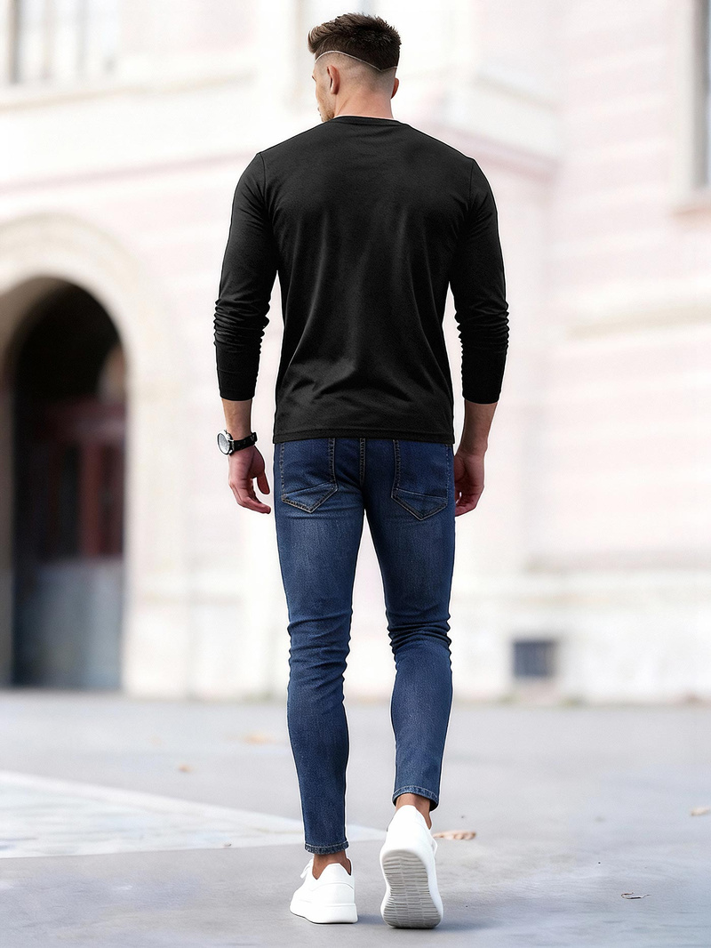 Vīriešu džinsi zili OZONEE O/JK2951Z