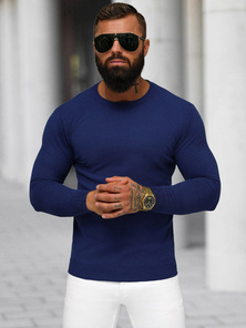 Vīriešu svīteris zils OZONEE NB/MMB602/5Z