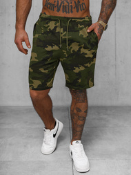 Vīriešu sporta šorti zaļas OZONEE JS/8K283/29