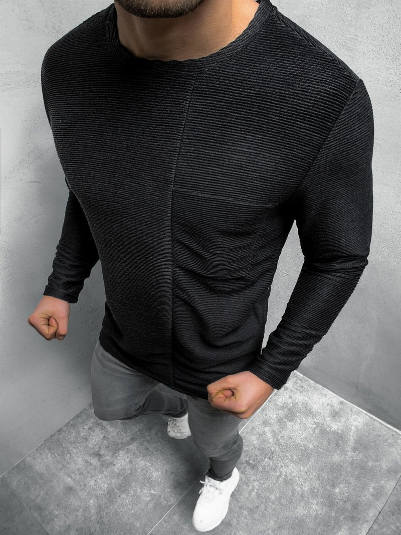 Vīriešu jaka melna OZONEE O/20375