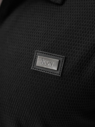 Vīriešu polo krekls melns OZONEE O/YN2/593