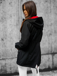 Sieviešu jaka divpusēja melna OZONEE JS/16M9081/392