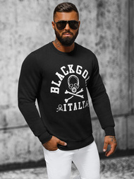 Vīriešu džemperis melns OZONEE NB/MF2013