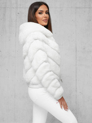 Sieviešu jaka balta OZONEE JS/11Z8165Z