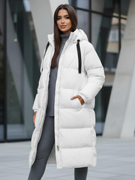 Sieviešu jaka balta OZONEE JS/5M3163/281Z