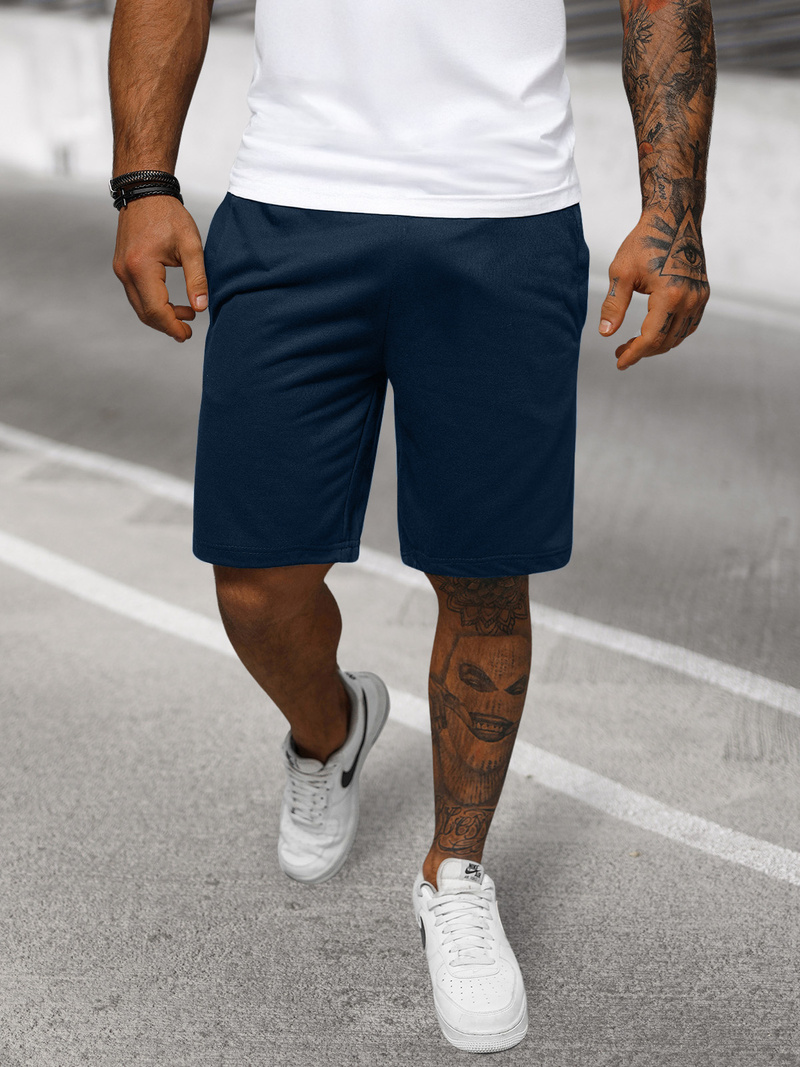 Vīriešu sporta šorti tumši zilas OZONEE JS/8K100/25Z