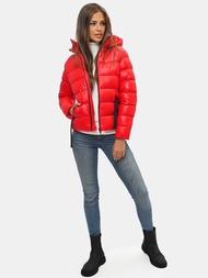 Sieviešu ziemas jaka sarkana OZONEE JS/M782/270