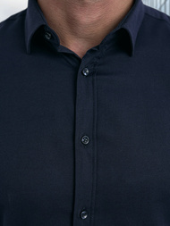 Vīriešu krekls tumši zila OZONEE V/V188