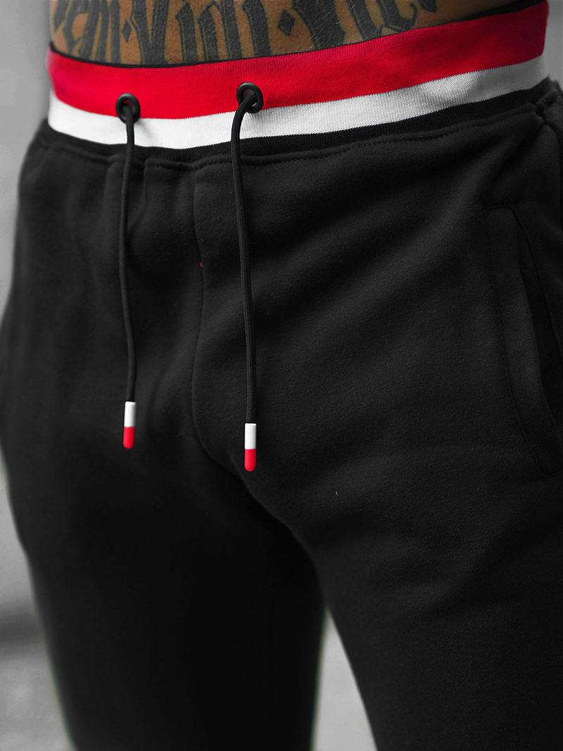 Vīriešu treniņtērps melns OZONEE JS/8C60/3