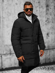 Vīriešu virsjaka melna OZONEE JS/31M5011