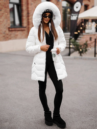 Sieviešu jaka balta OZONEE JS/16M9121/281Z