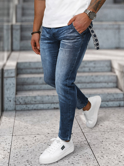 Vīriešu džinsi zili OZONEE NB/MP0091BS