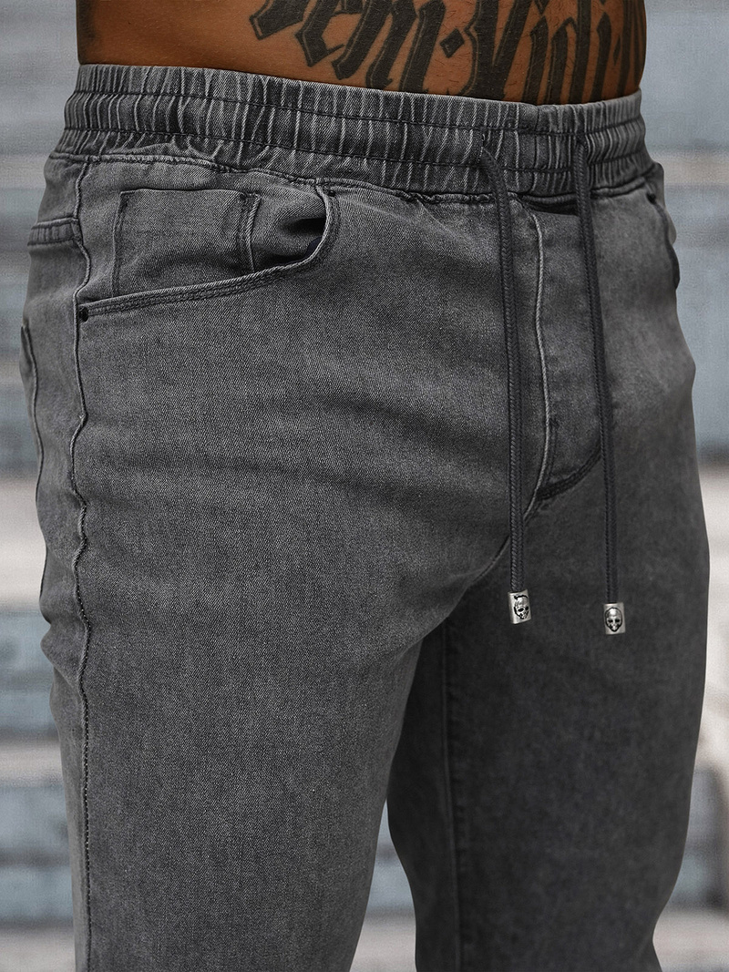 Vīriešu jogger bikses pelēki OZONEE NB/MP0272GC