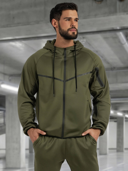 Vīriešu treniņtērps haki OZONEE JS/8C1966/29