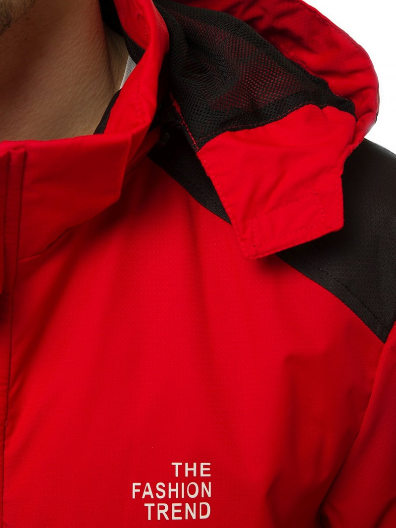 Vīriešu pārejas virsjaka sarkana OZONEE MG/2515