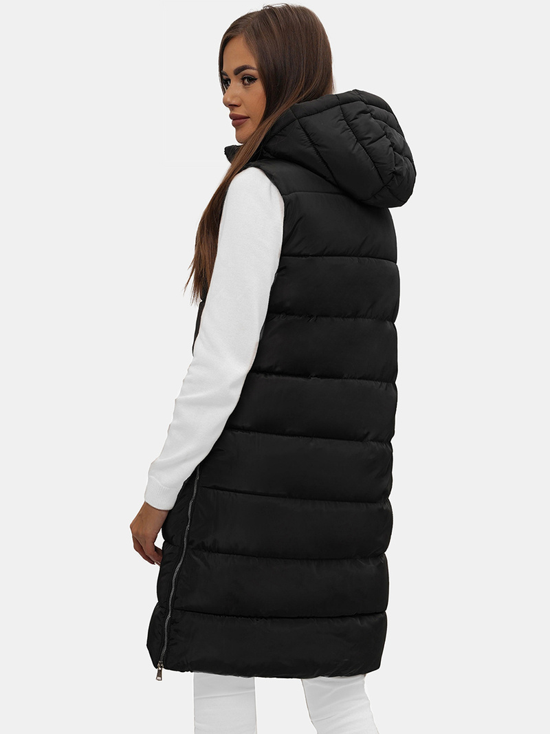 Sieviešu veste melna OZONEE O/81261