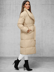 Sieviešu ziemas jaka smilšu OZONEE JS/M737/62Z