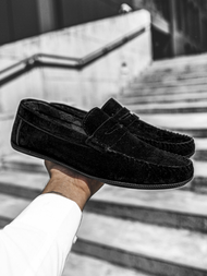 Vīriešu apavi slip on melnas T/125