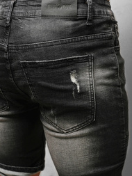 Vīriešu šorti melni OZONEE NB/MP0033N