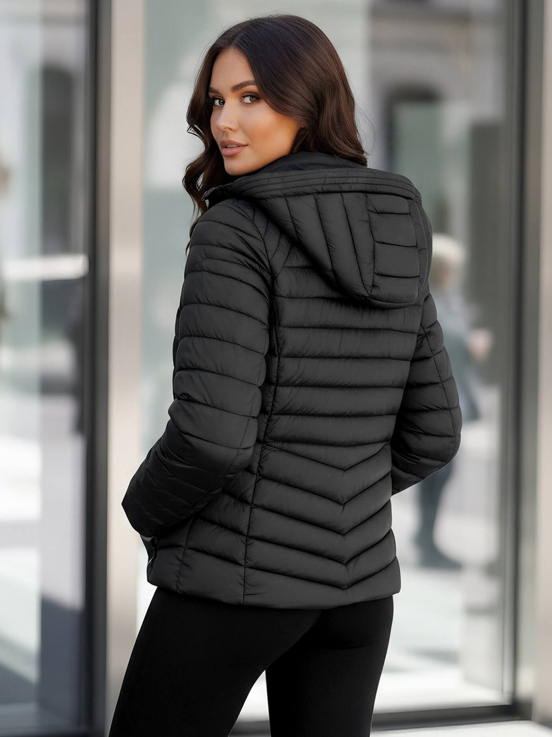 Sieviešu virsjaka melna OZONEE JS/11Z8226Z