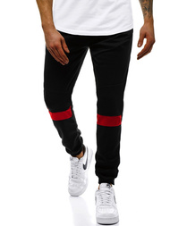 Vīriešu sporta bikses melnas OZONEE JS/JZ11016