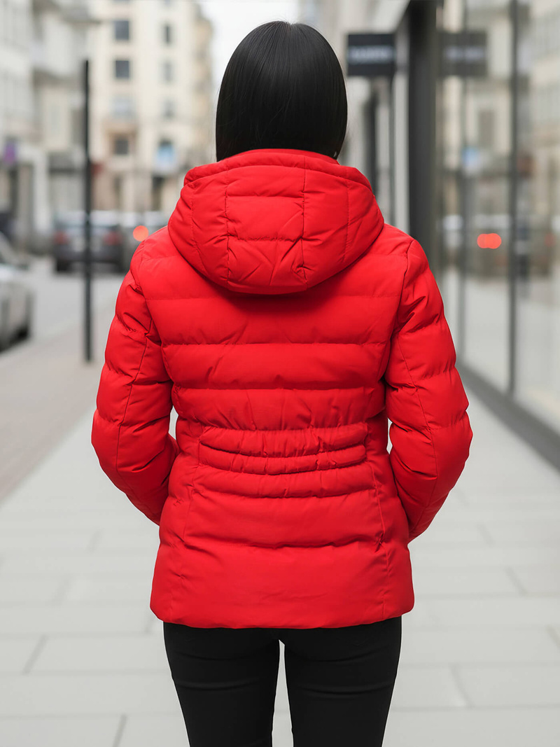 Sieviešu ziemas jaka sarkana OZONEE JS/M769/270