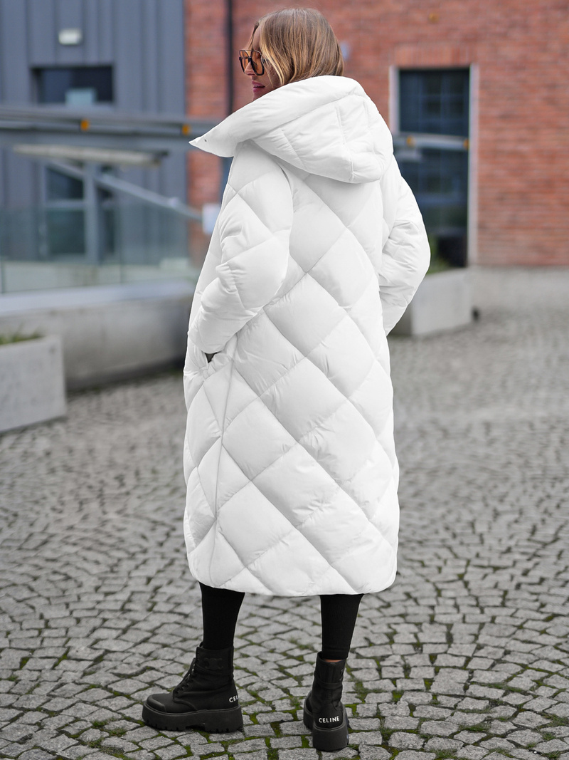 Sieviešu jaka balta OZONEE JS/5M3173/281Z