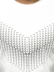 Vīriešu T-krekls balts OZONEE JS/KS2061