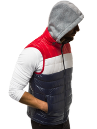 Vīriešu veste tumši zila OZONEE N/6105