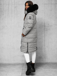 Sieviešu jaka pelēka OZONEE O/W377