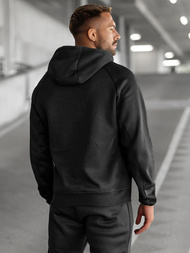 Vīriešu treniņtērps melns OZONEE JS/8C1967/3